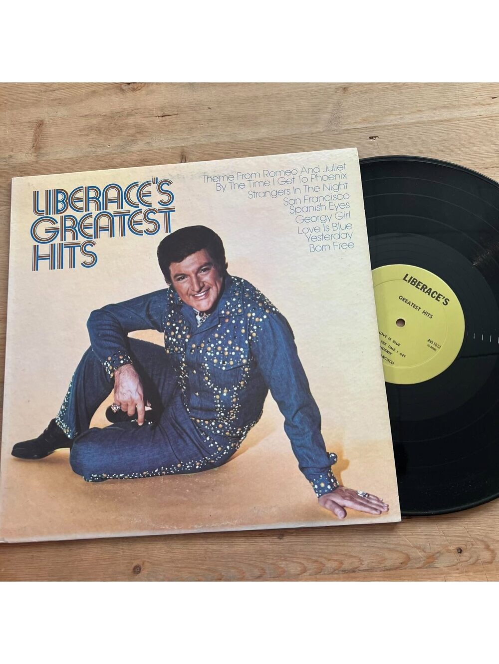 Liberace - Liberace's Greatest Hits 33rpm VG+ VR42